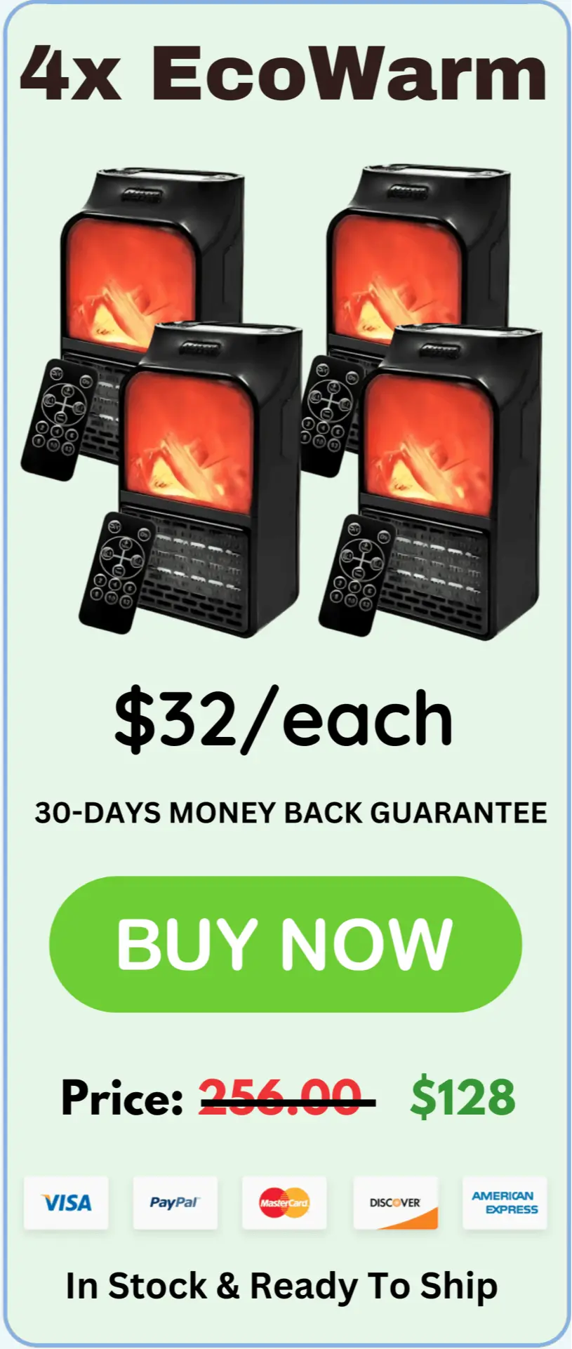 EcoWarm offer package price 